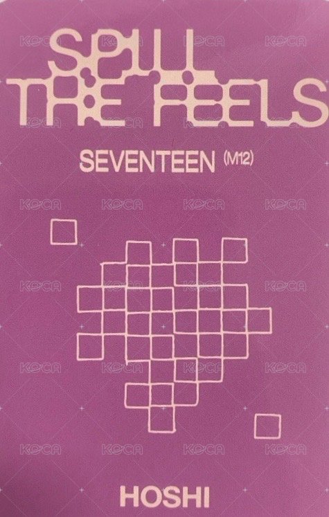 MINI12 打歌卡  背面