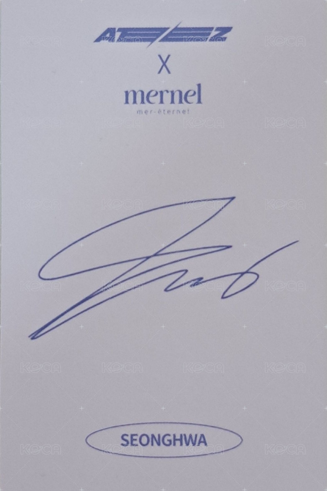 Mernel 1.0 代言卡 B ver. 背面