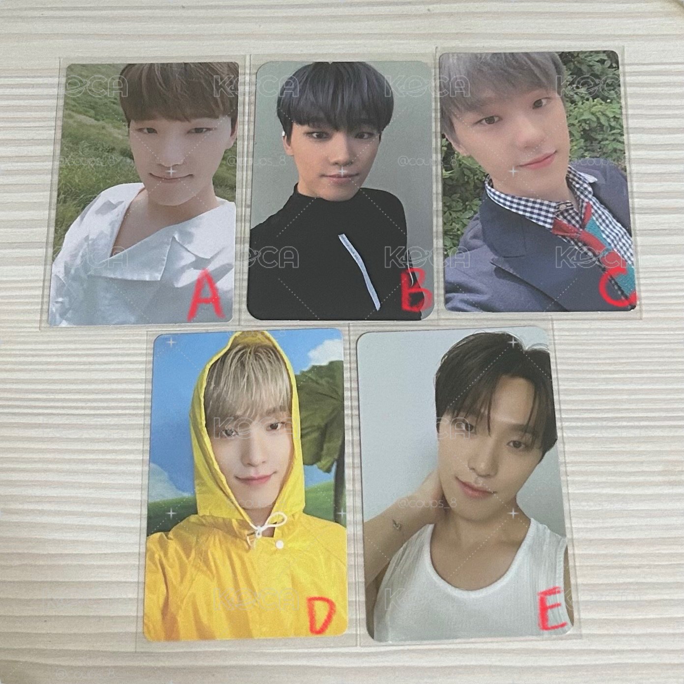 SEVENTEEN DINO 各種小卡