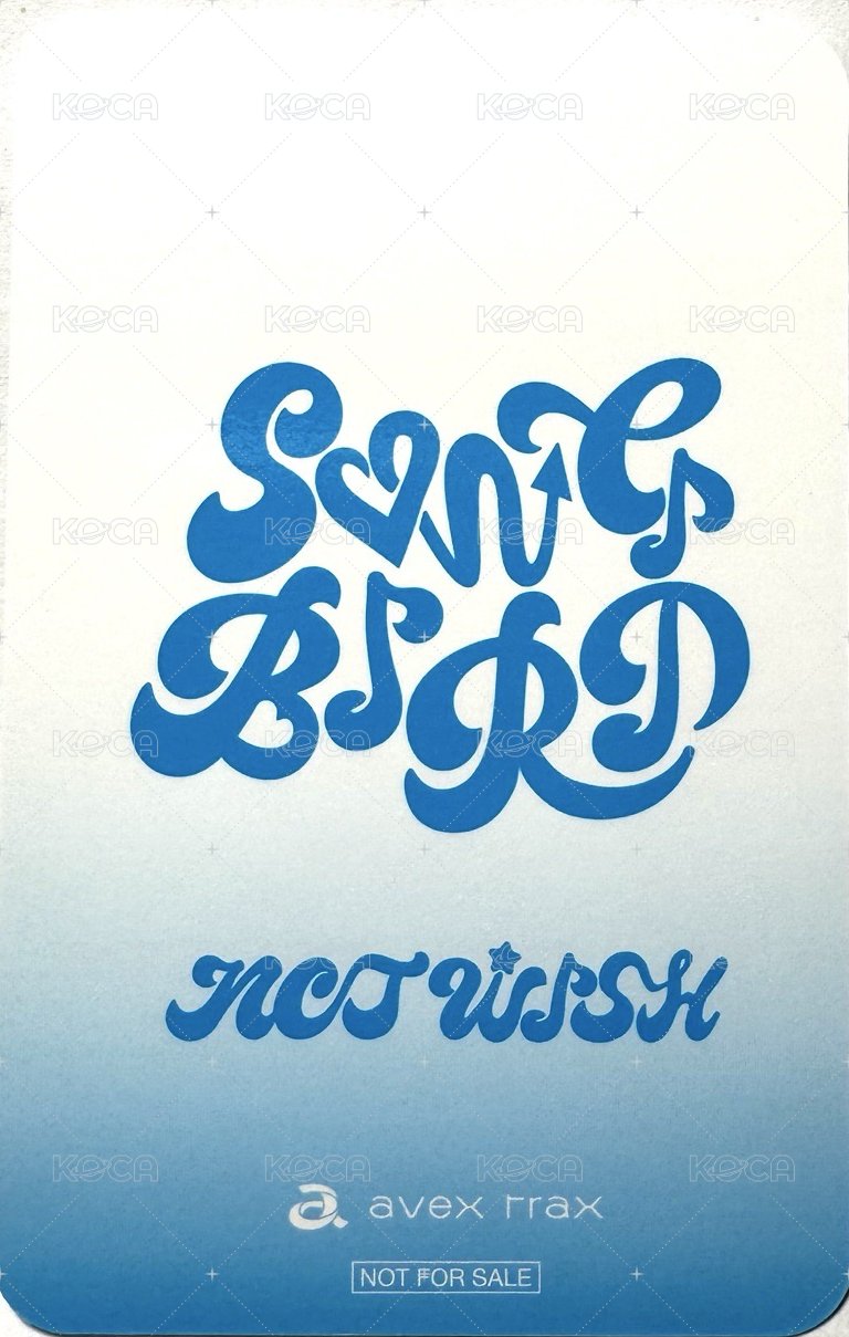 Songbird mumo 特典卡  背面