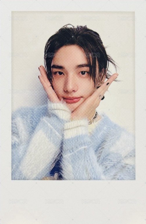 5th FM 周邊卡 鐵盒拍立得 紫 正面