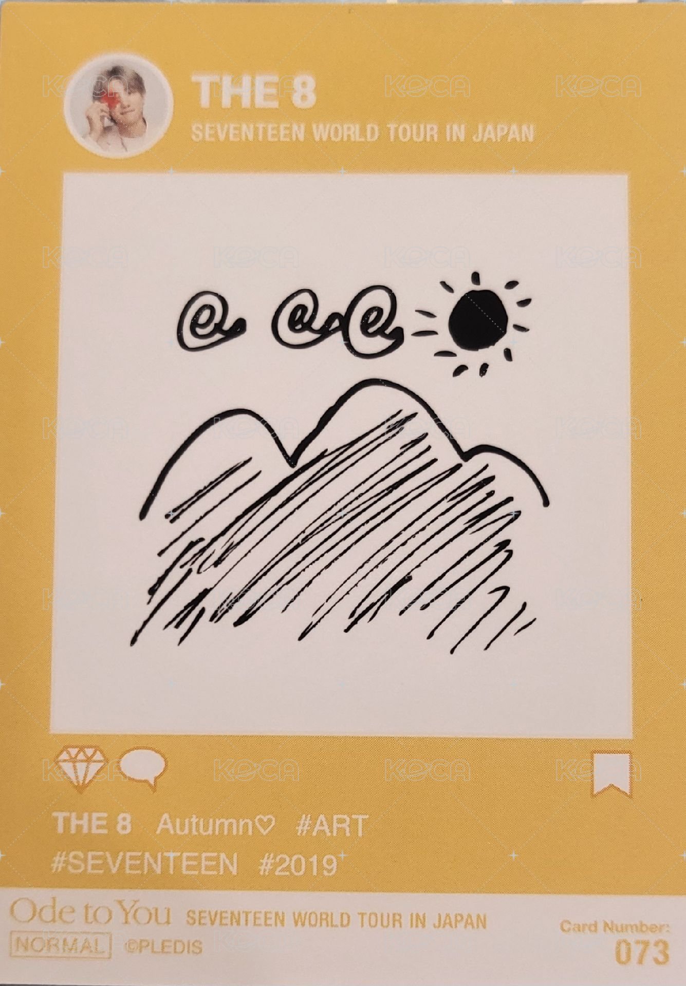 OTY演唱會 隨機卡  背面