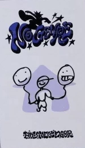 No Genre yzy 北京 1.0 簽售卡  背面