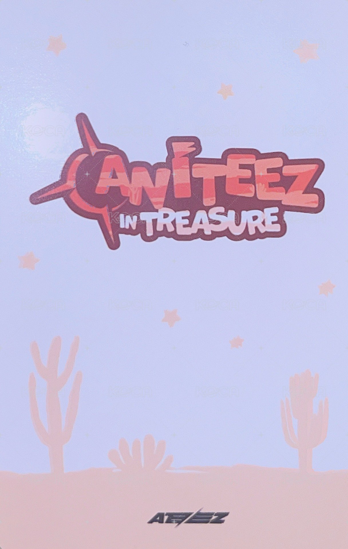 ANITEEZ IN TREASURE 隨機卡  背面