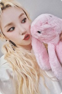 I LOVE 代言卡 ANIBEAR 抱兔琦