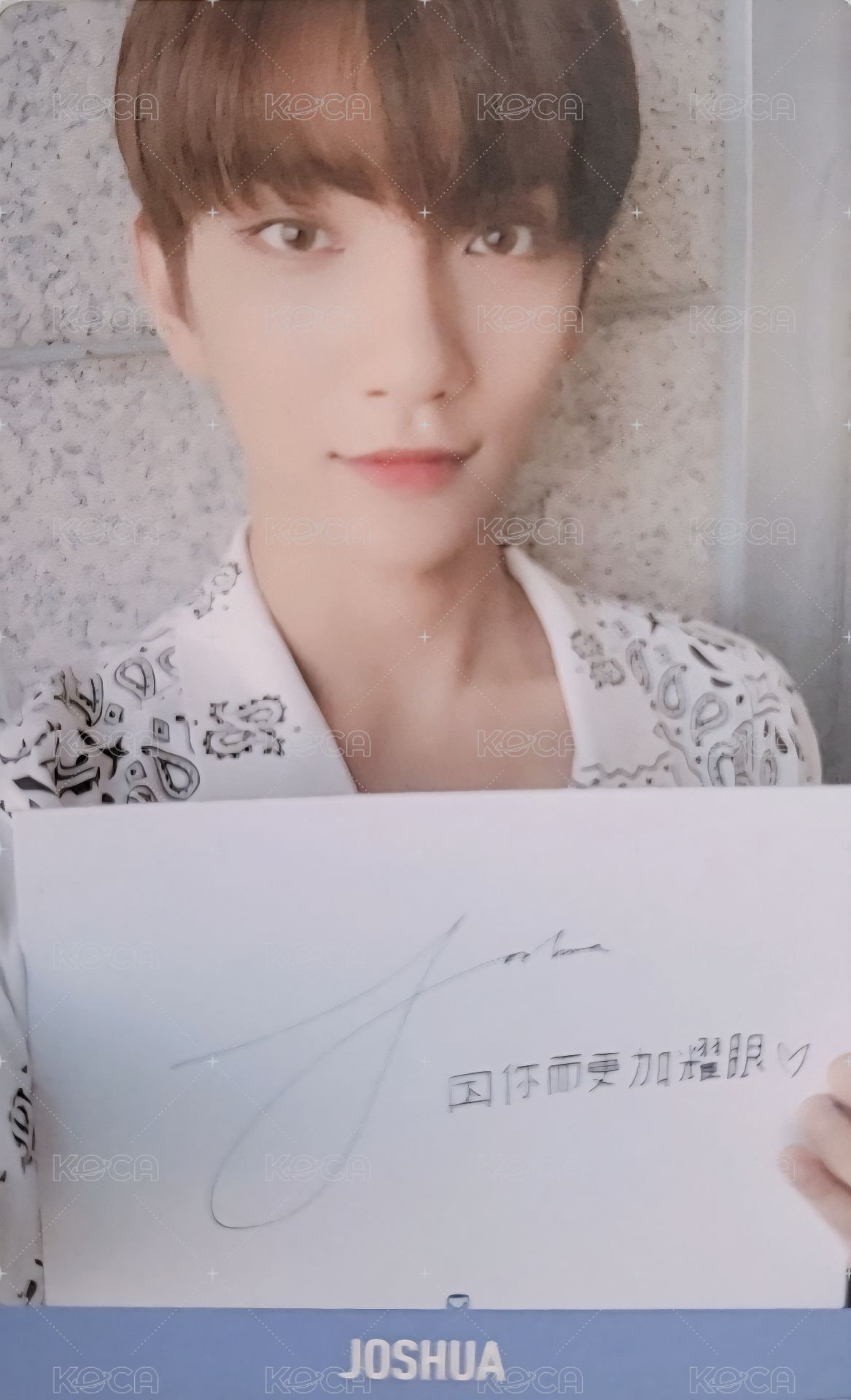 YMMD 華納 台灣限定盤 特典卡 手寫中文問候卡 正面