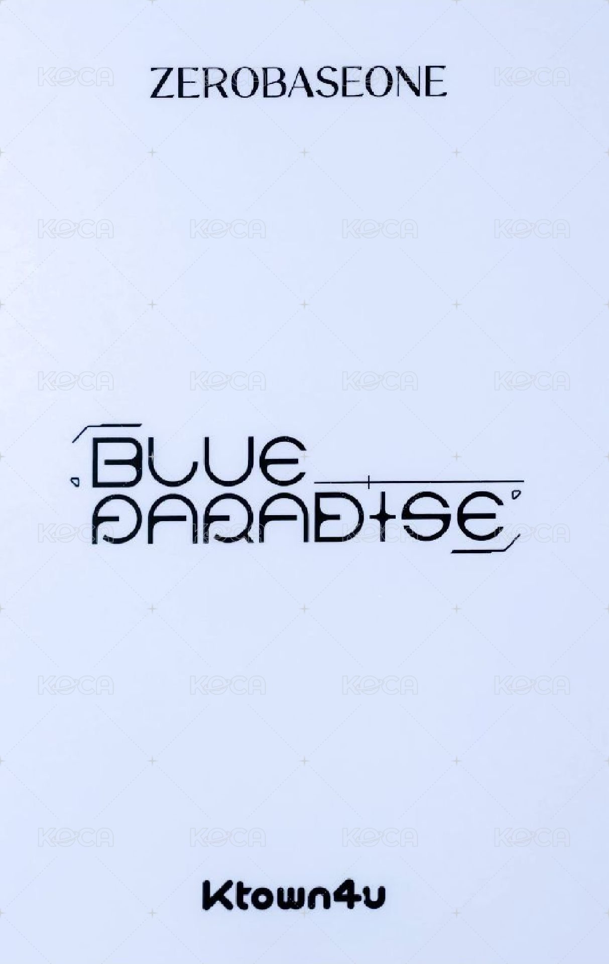 迷五 k4 特典卡 紅薯娃娃ver. 背面