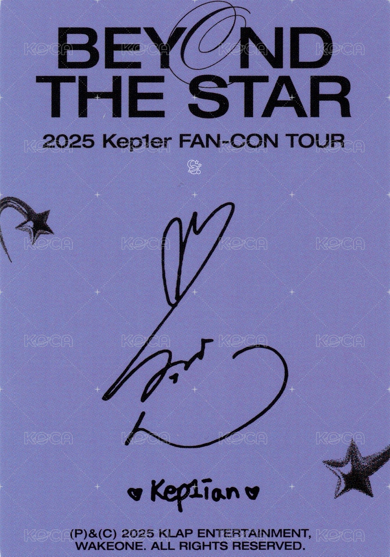 25'FC 周邊卡 卡包卡 Star ver. 背面