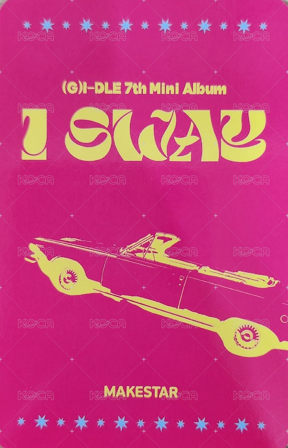 I SWAY ms 8.0 幸運卡 10/7台北簽售造型 背面