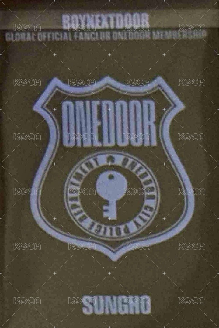 二期會員 會員禮卡  背面