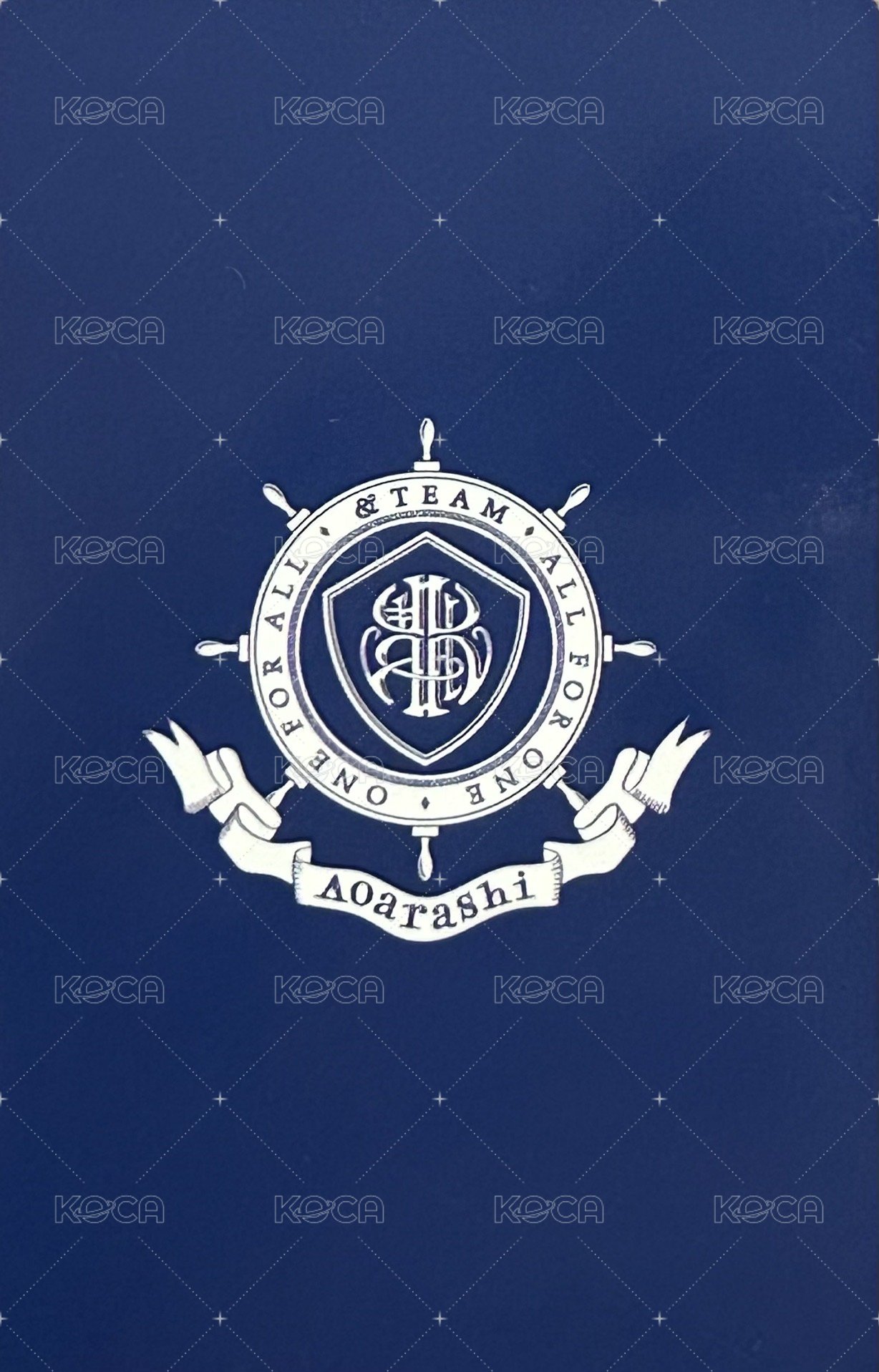 青嵐 (Aoarashi) yzy 3.0 簽售卡  背面