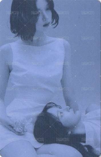 正規一 專輯卡 藍版電子專 背面