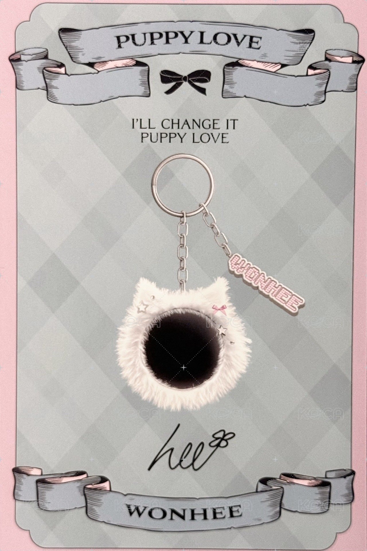 I'll change it : PUPPY LOVE wvs 特典卡  背面