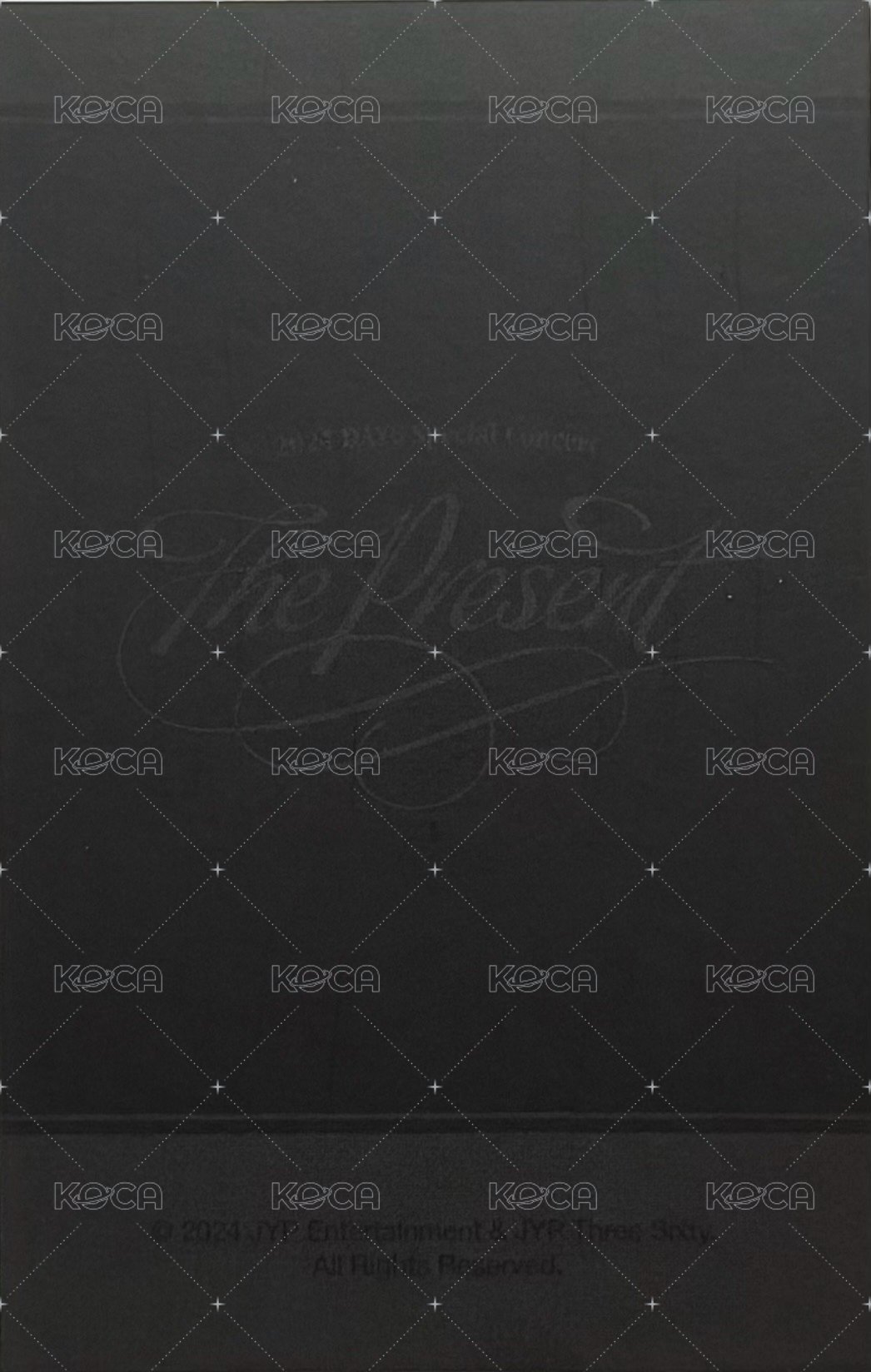 24聖誕控 照片組 周邊卡  背面