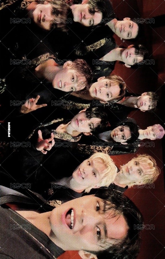 MINI10 專輯卡 ｜團隊卡 正面