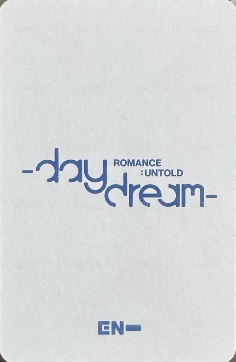 正二後續 km蝦皮 1.0 特典卡  背面