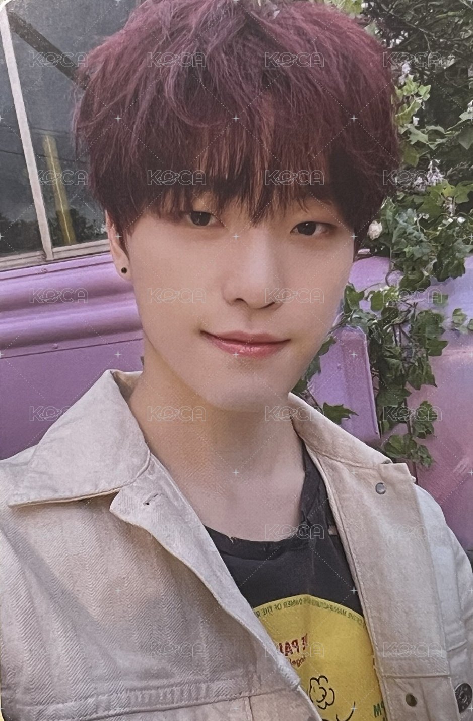 MINI8 yzy A 簽售卡  正面