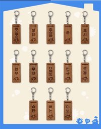 NANA BNB 鑰匙圈吊飾 門牌吊飾