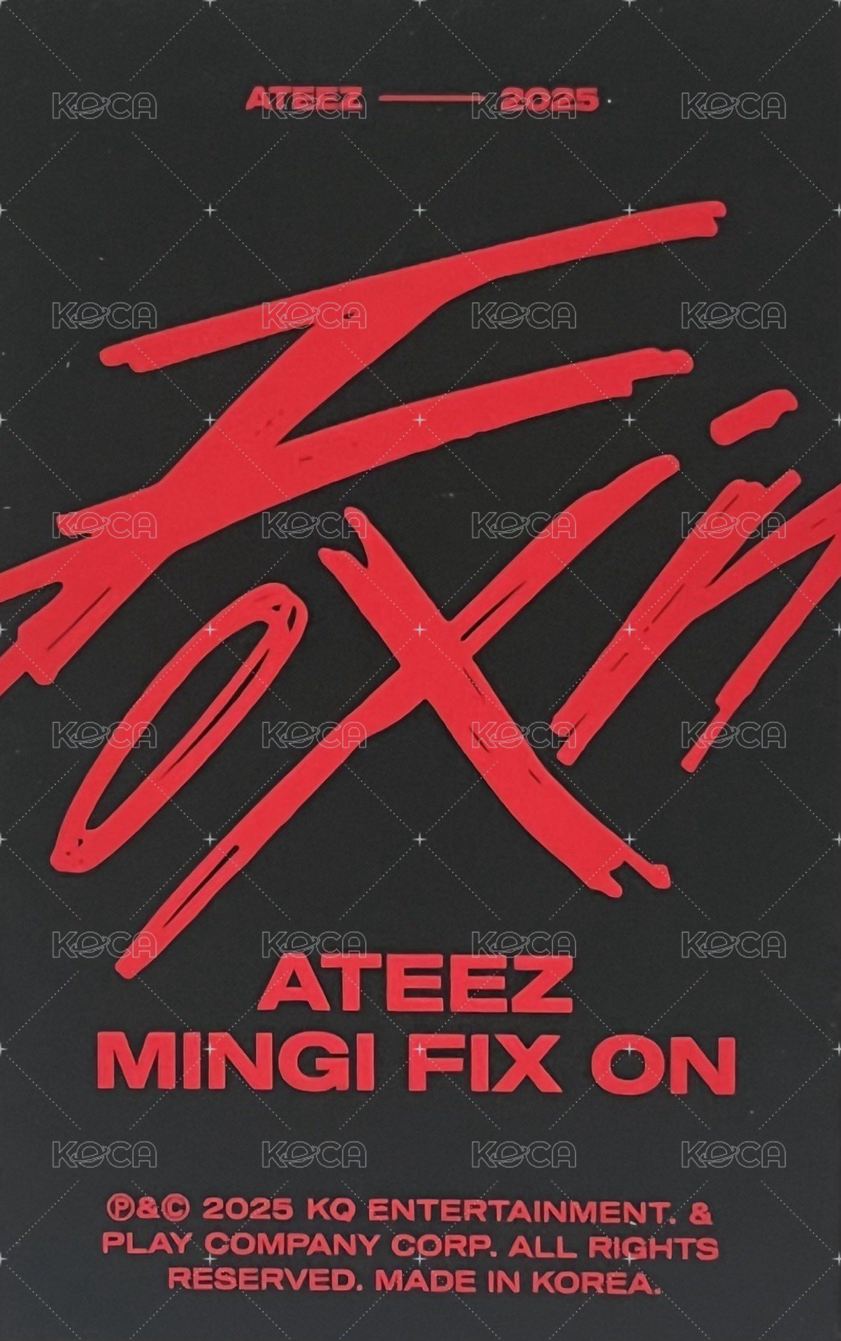 [MINGI FIX ON] : ALT ACC PACK 隨機卡 卡包 背面