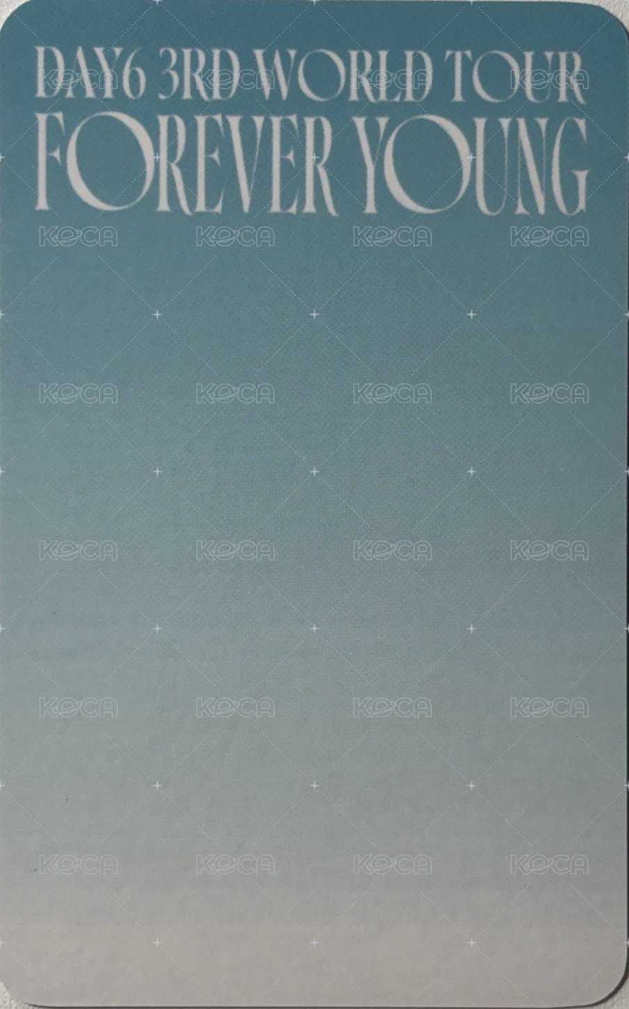 3rd世巡 釜山場 線上 滿額卡  背面