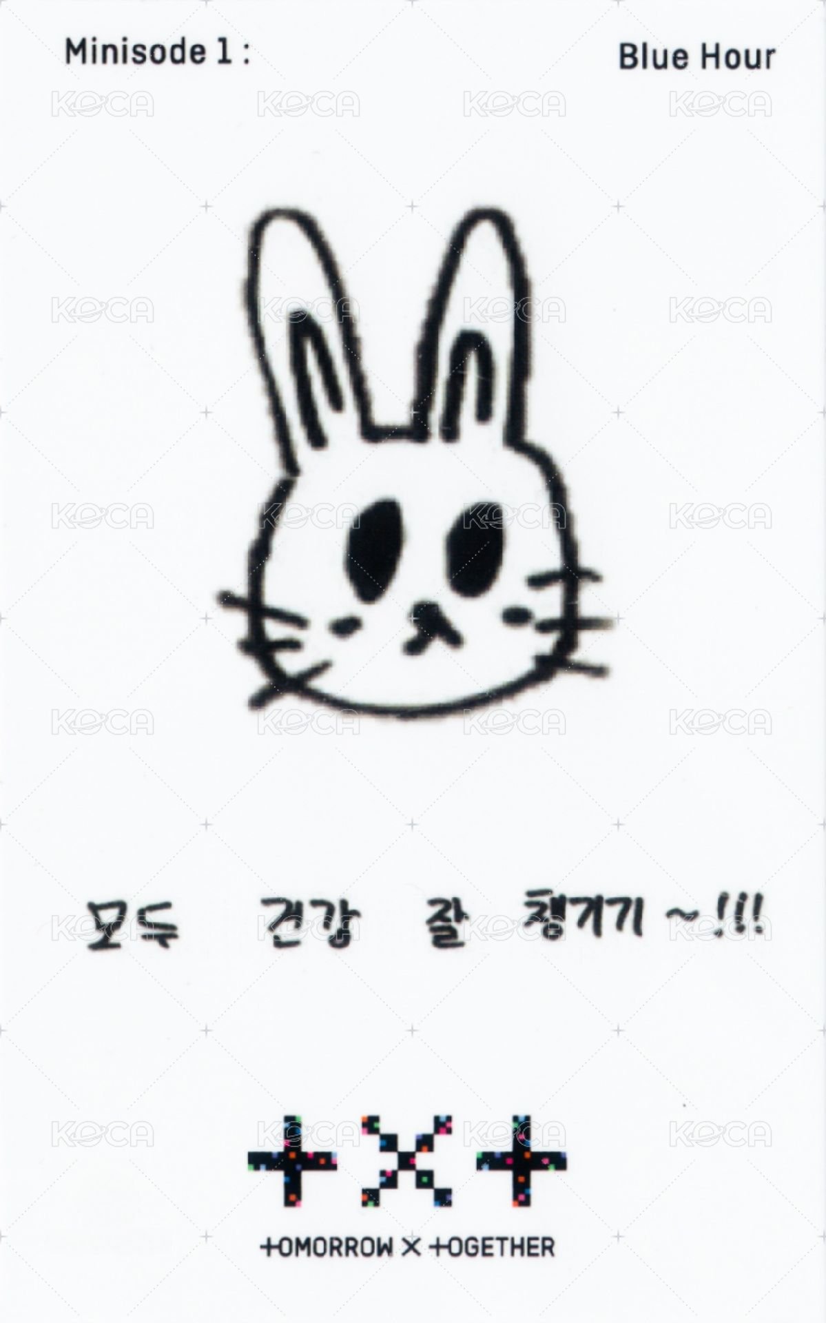 迷三 sw 2.0 兔子卡背 幸運卡  背面