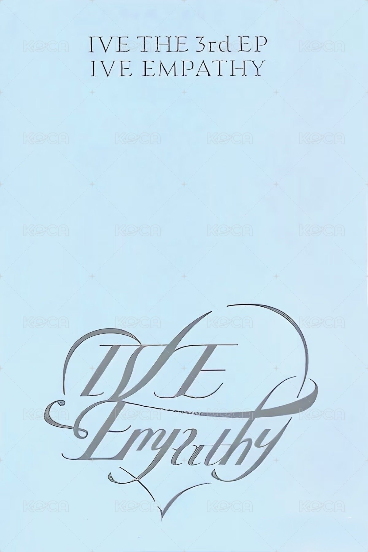 IVE EMPATHY 船特 特典卡 3+1 ver. 背面