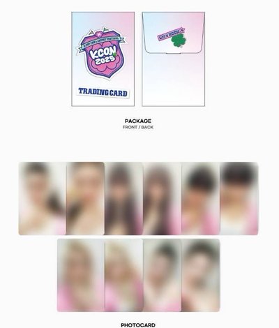 idle Kcon LA 隨機卡包