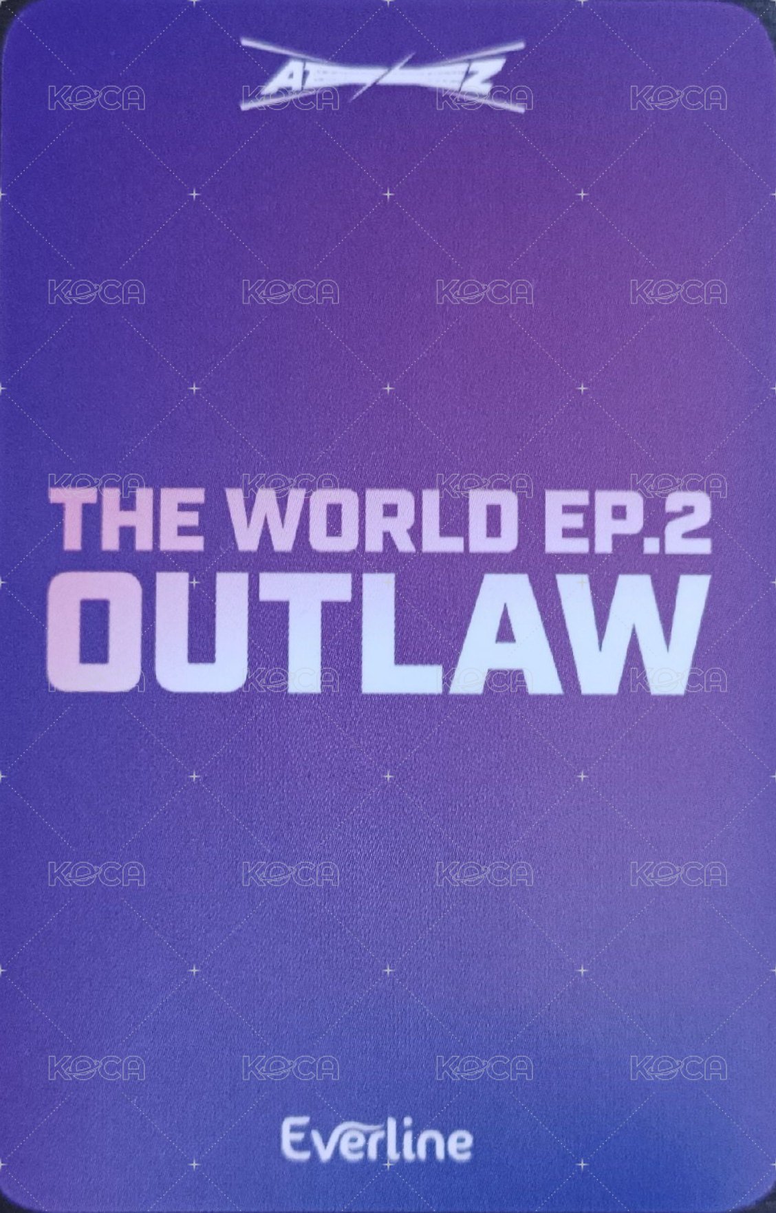 OUTLAW 快閃店 el 任務卡  背面