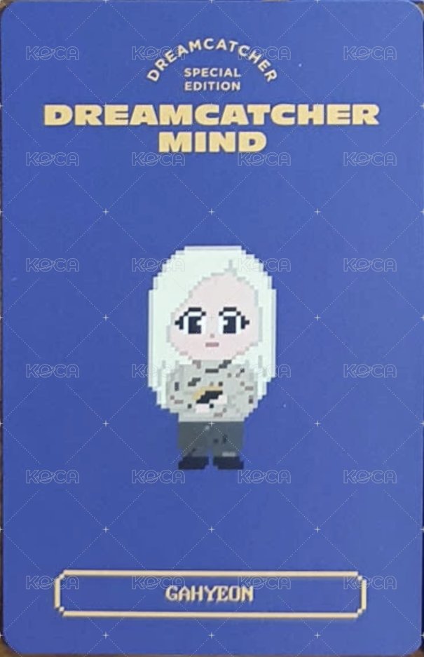 Dreamcatcher Mind 周邊卡  背面