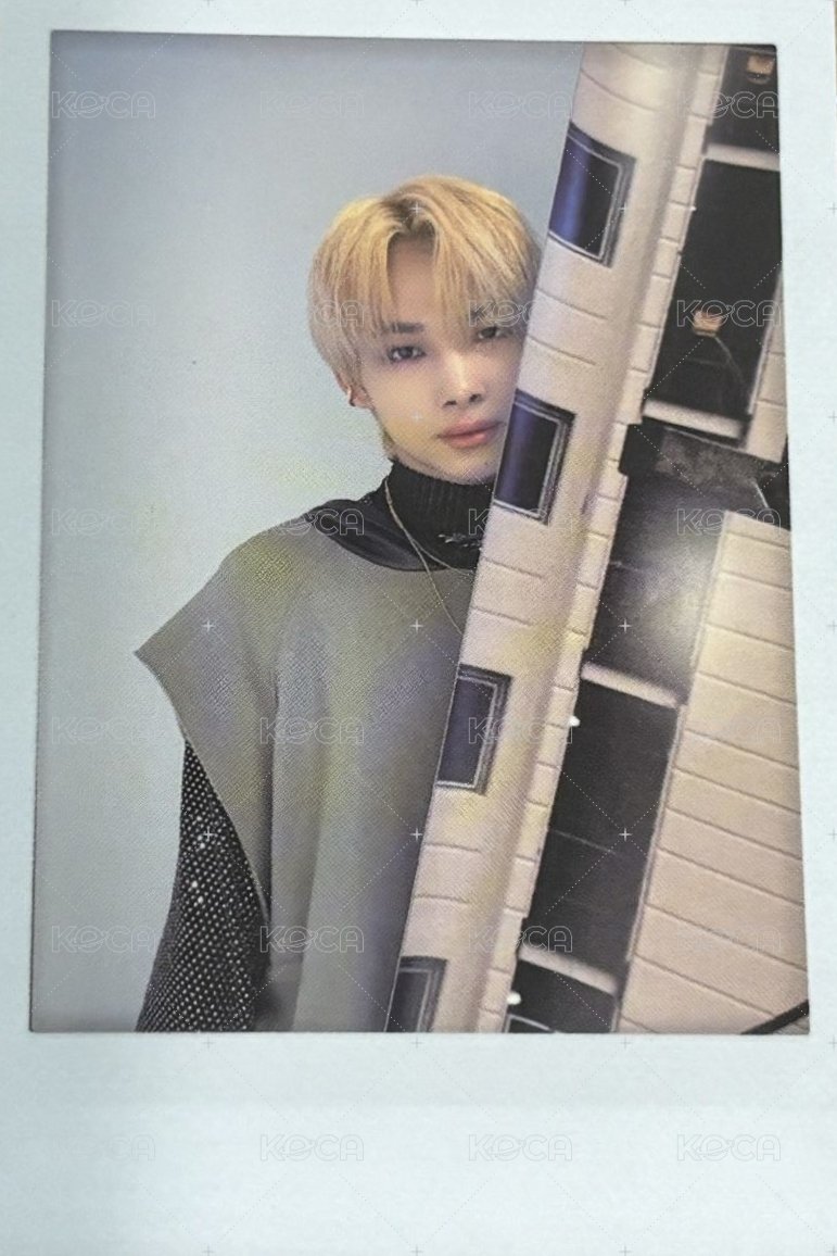 正一後續 專輯卡 no版 拍立得力 正面