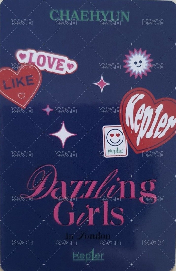 倫敦寫真 周邊卡 藍版卡套卡 背面