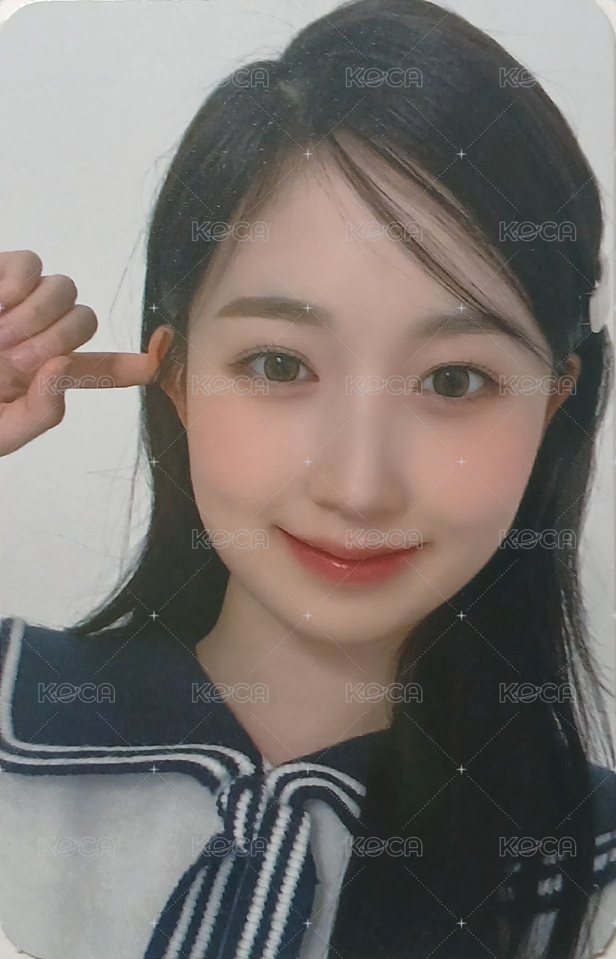 一週年咖啡廳 jyp 線上 簽售卡  正面