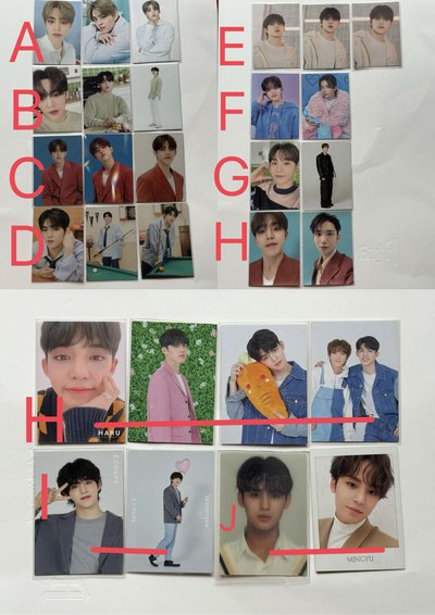 日本卡包卡、周邊衣服卡 set