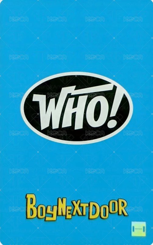 WHO! pst 2.0 幸運卡 5 背面