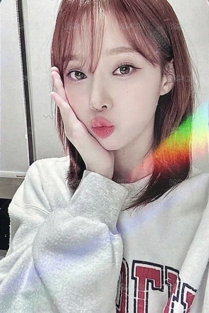 MY WORLD kms 簽售卡 簽售1.0v2冬 正面