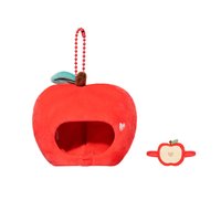 25 亞巡 娃衣 娃娃頭套 蘋果