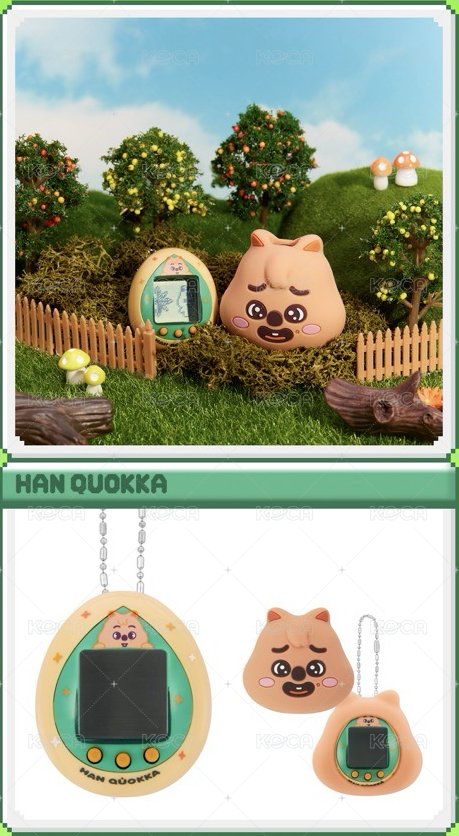 SKZOOxTAMAGOTCHI｜電子雞 HAN QUOKKA