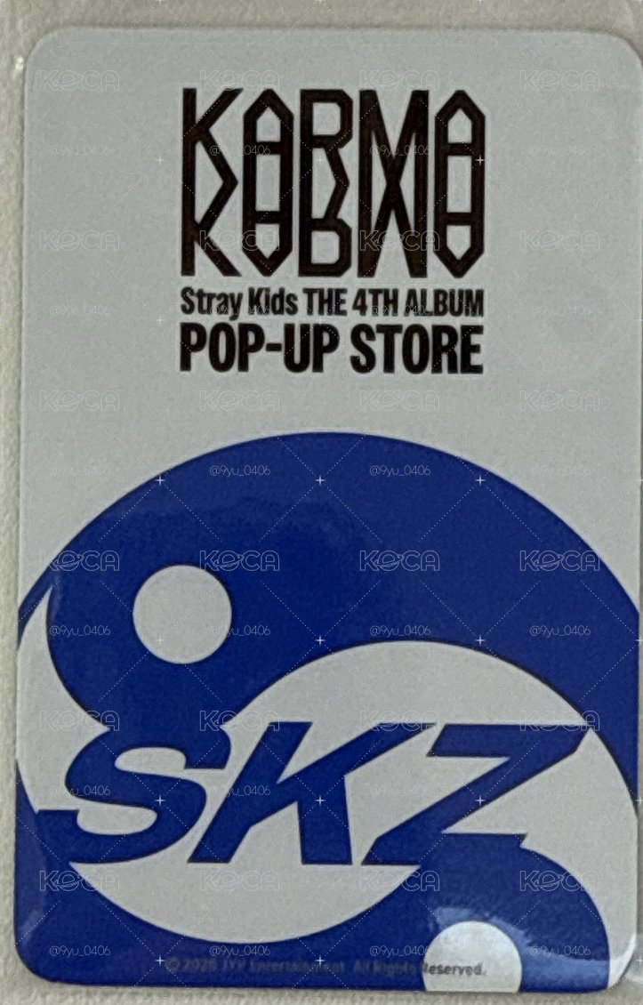KARMA 快閃店   2.0 幸運卡 玟