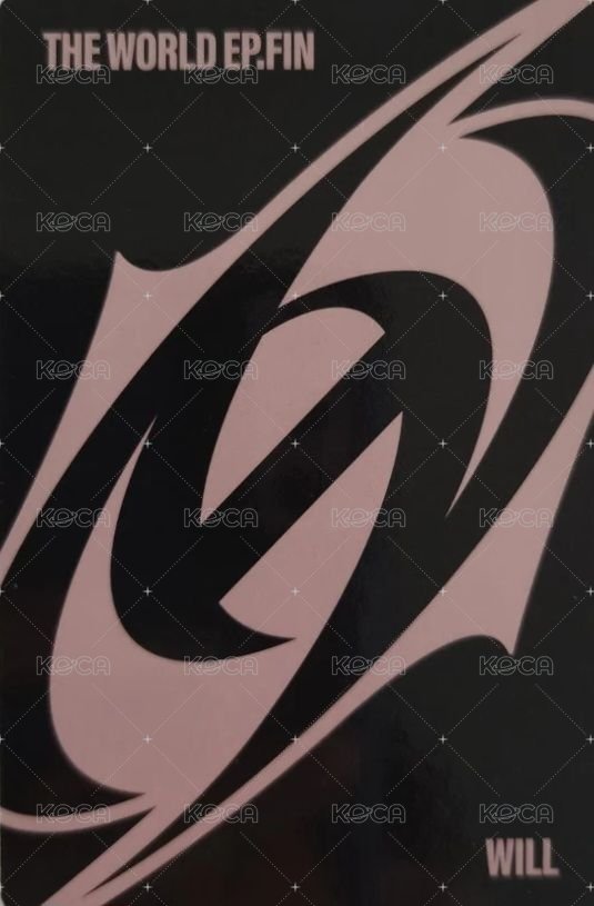 WILL 專輯卡 A ver. Z 背面