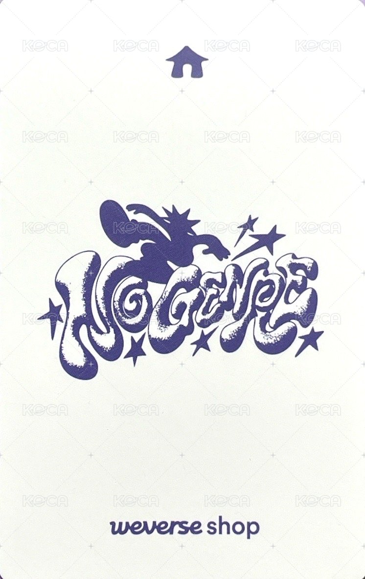 No Genre wvs FINAL場周特典 入場卡 / 場限卡 6 背面