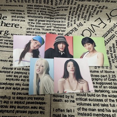 i-dle 日巡一番賞貼紙 薇娟 Minnie 小娟 雨琦 舒華