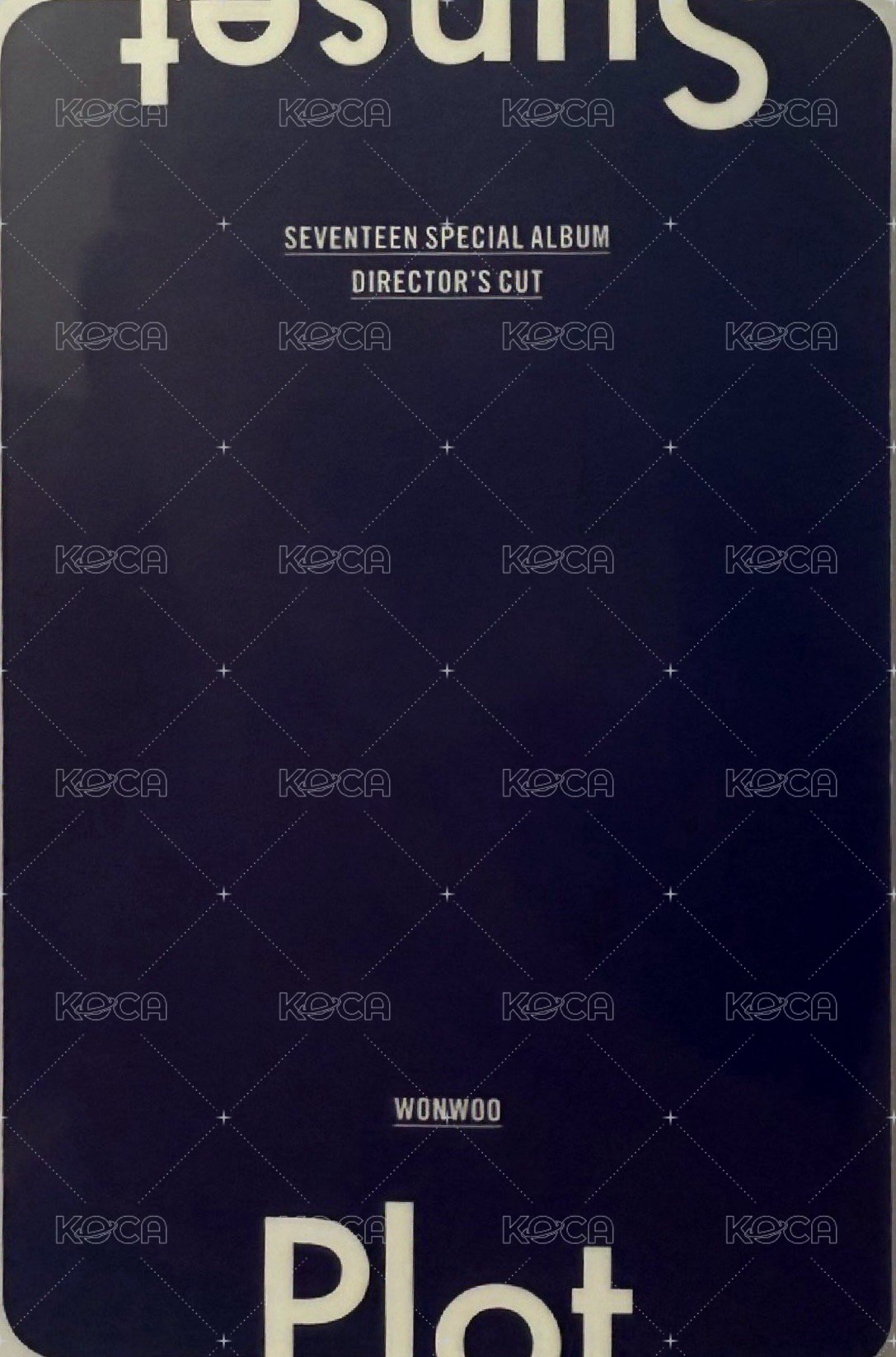 特一 專輯卡 PLOT ver 背面