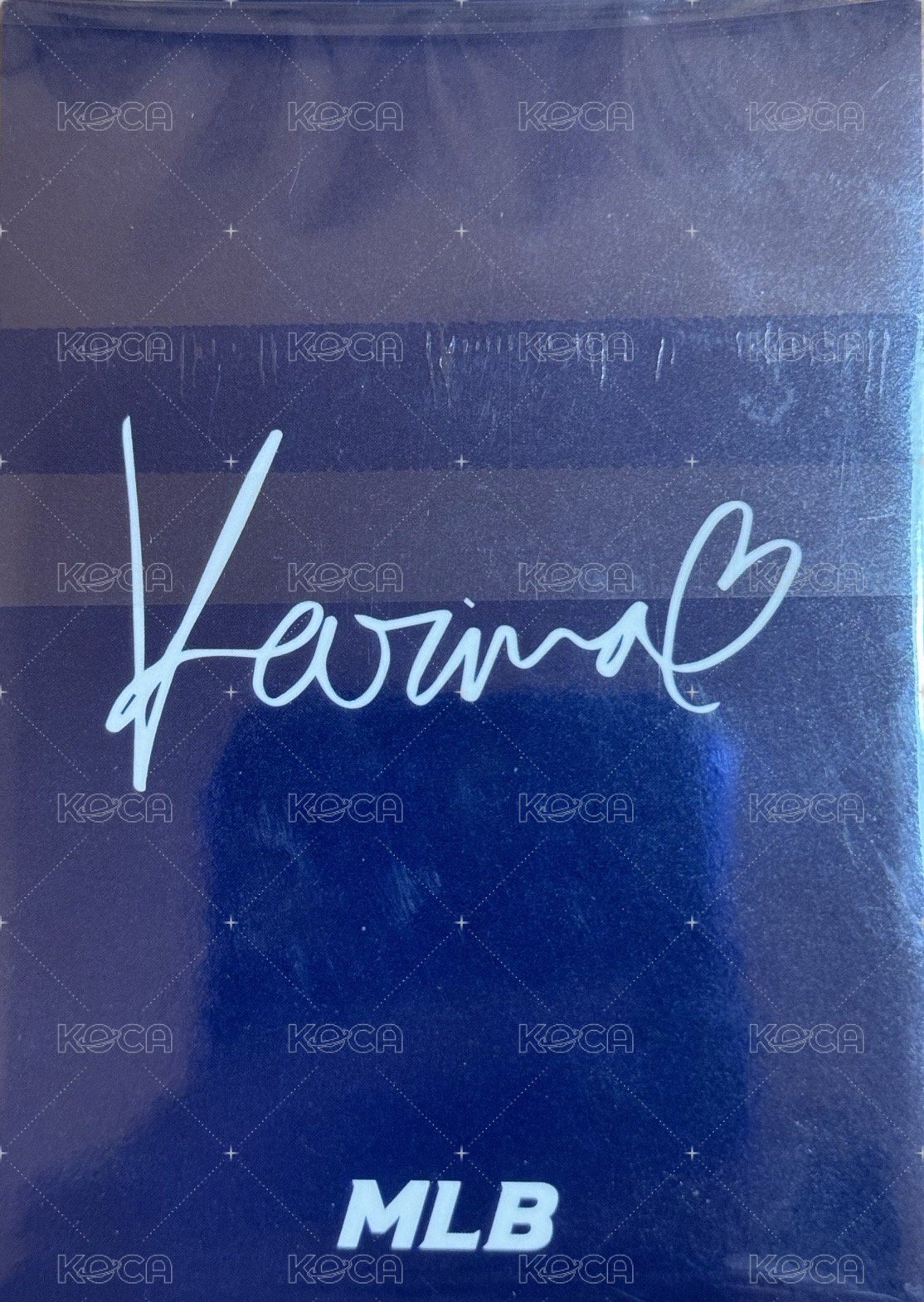 代言卡 MLB Karina 背面