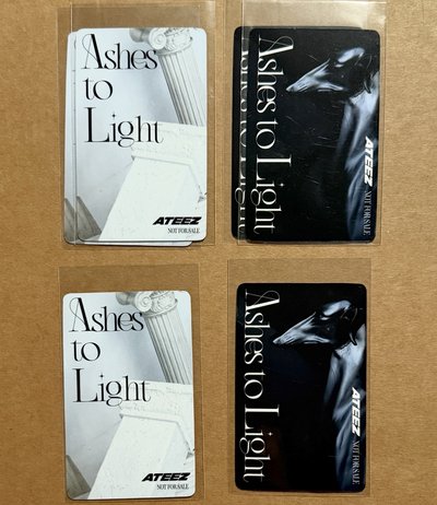 Ashes to Light 日專 特典卡/專卡 旼琦 鍾浩