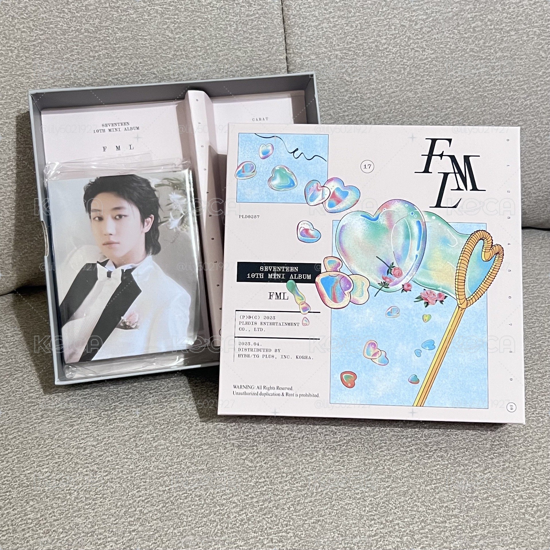 SEVENTEEN THE8 迷10克拉盤