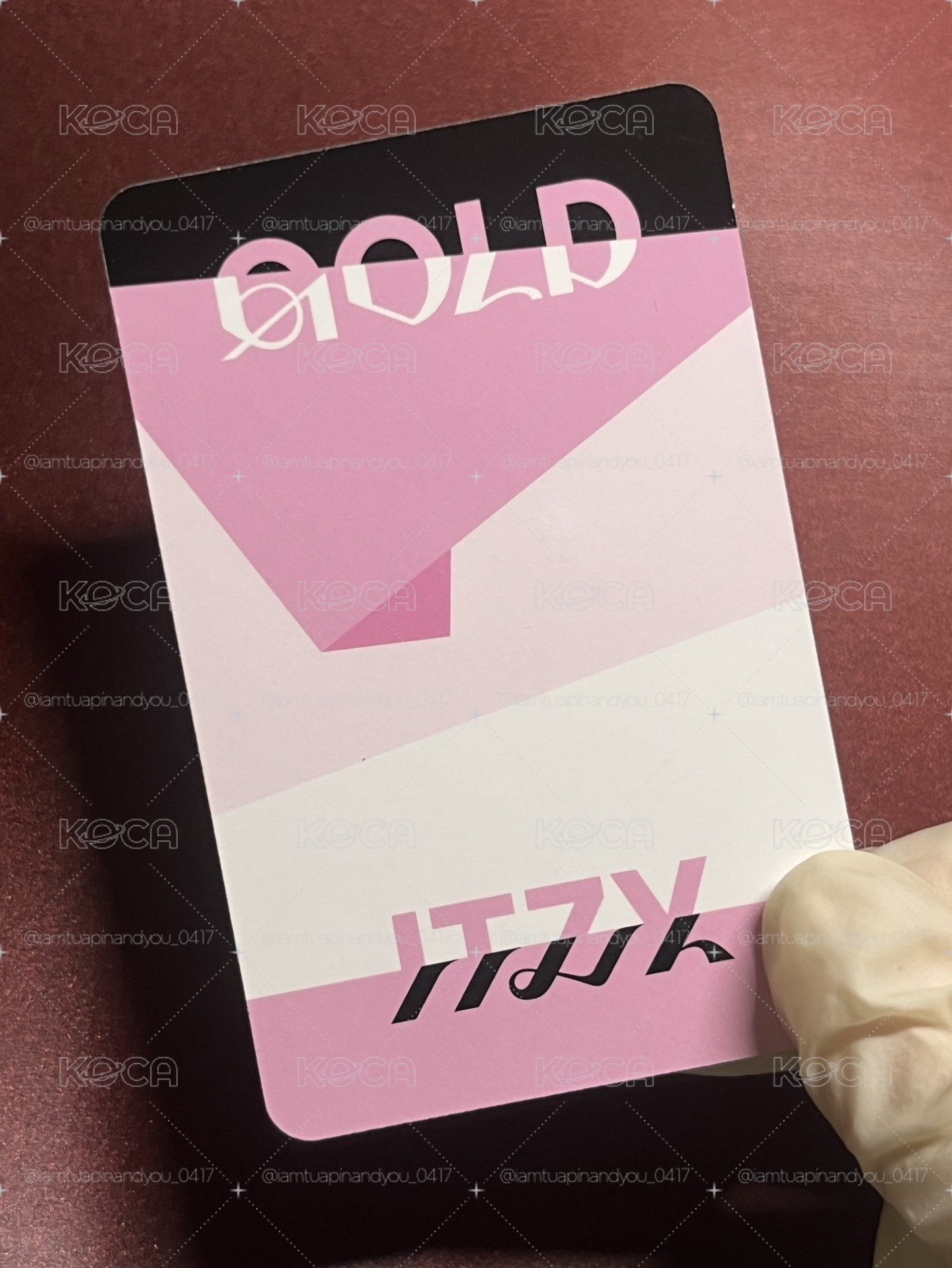 志 gold專卡 粉版