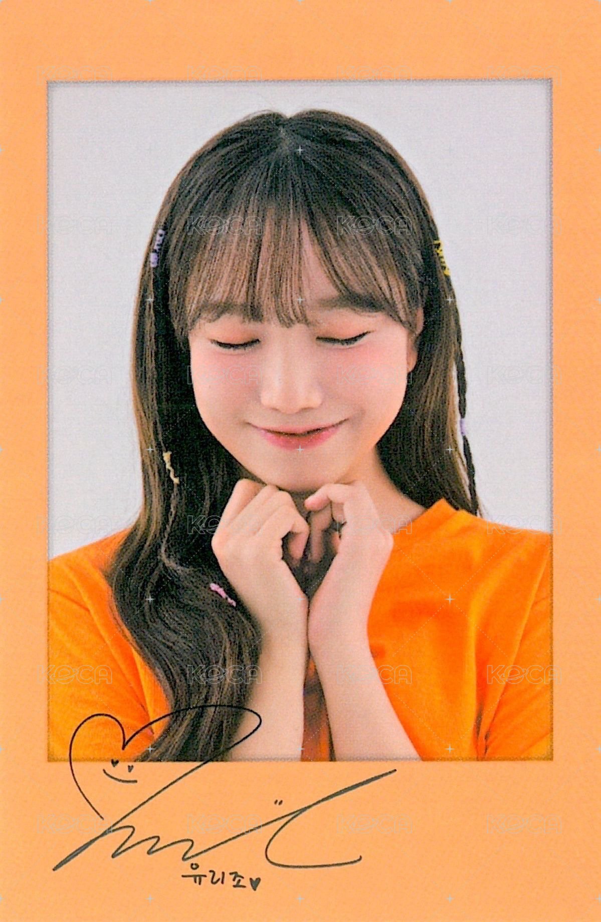 1st 演唱會 周邊卡 拍立得B 正面