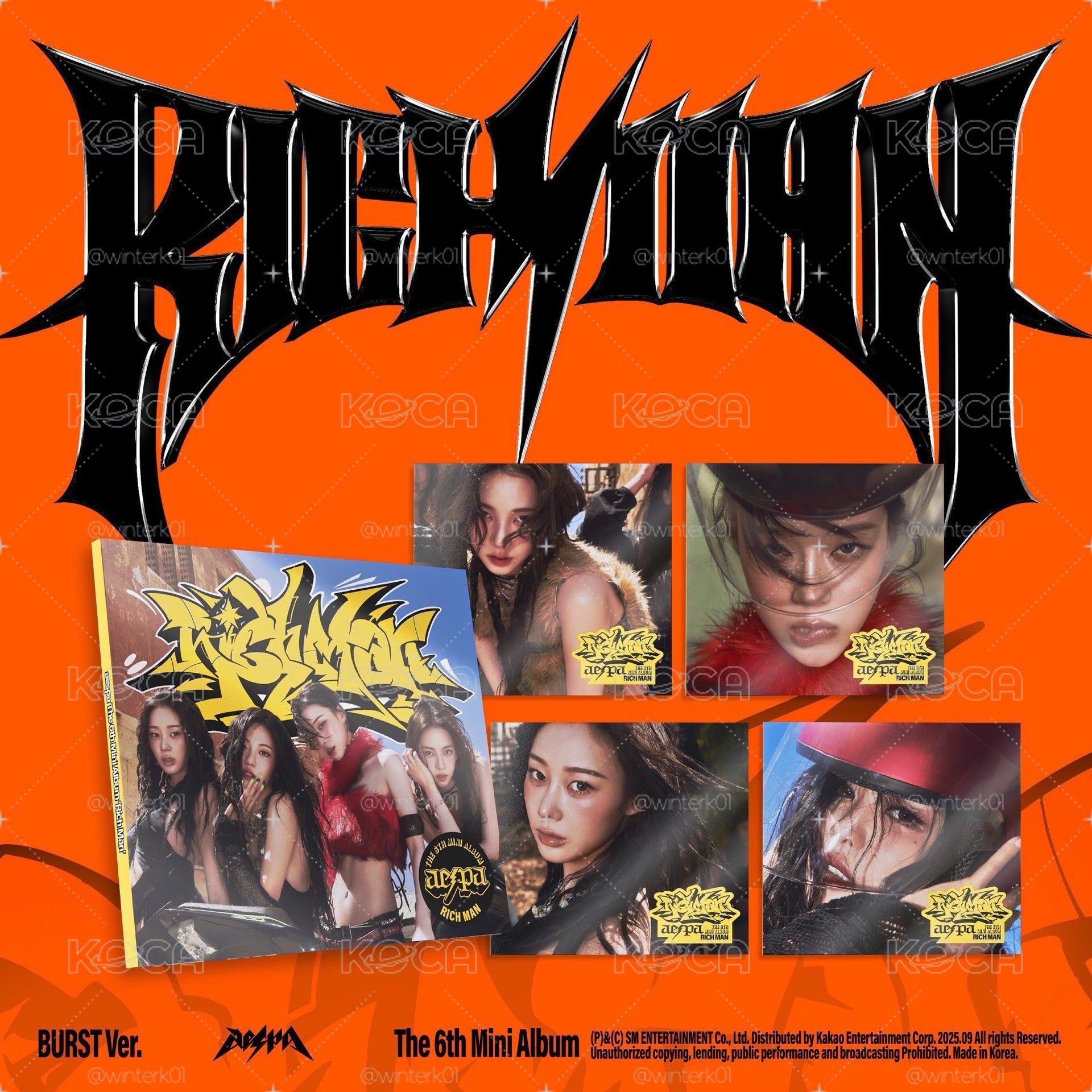 RICH MAN BURST冬封全專 24H出貨