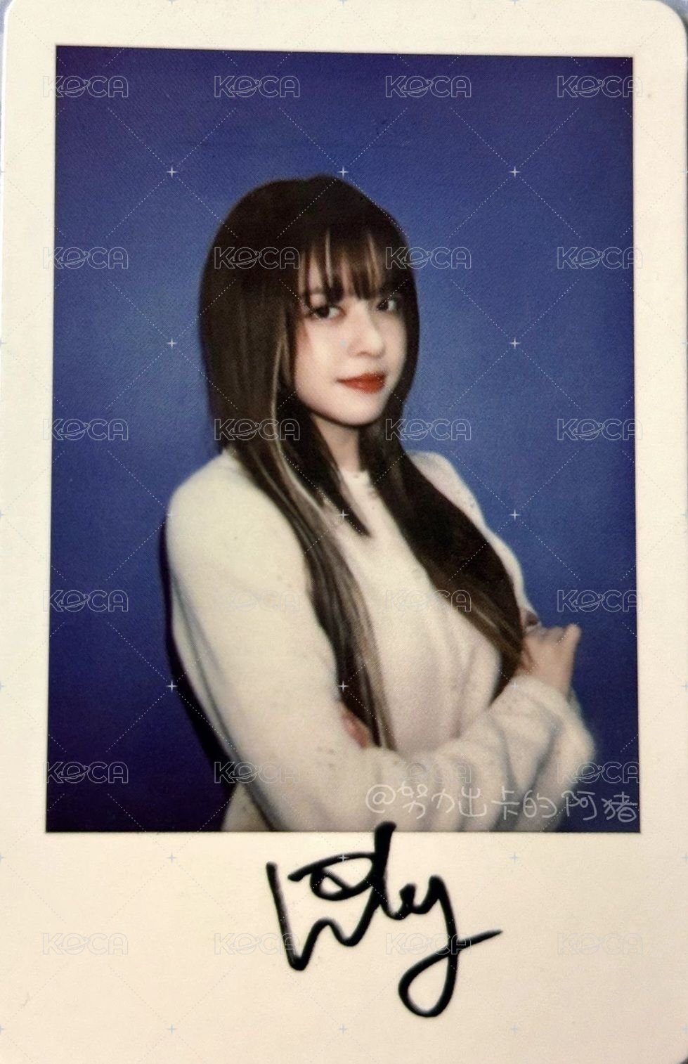 FORWARD 愛豆驛站 2.0 幸運卡 拍立得 正面