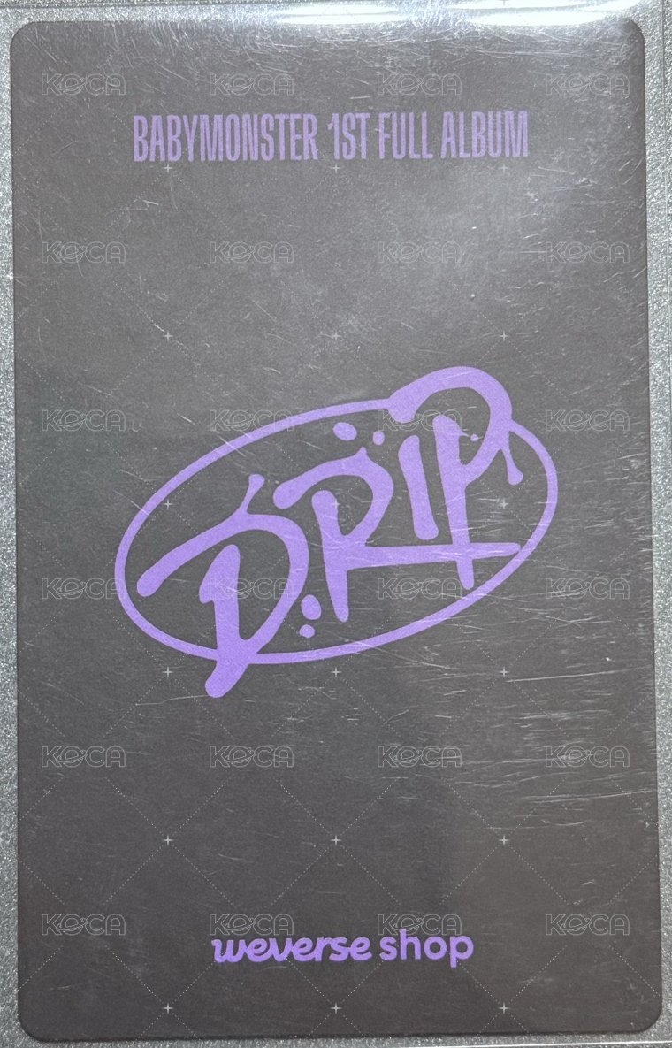 DRIP wvs 幸運卡 聖誕1.0 ver.A 背面